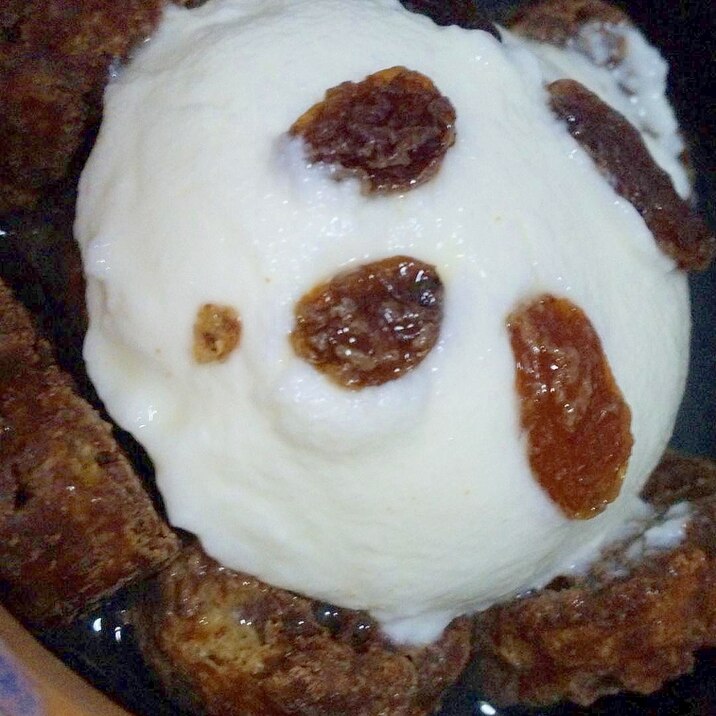 簡単美味!チョコスナックレーズンヨーグルト